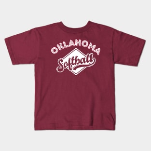 Oklahoma Sooners University Softball Kids T-Shirt